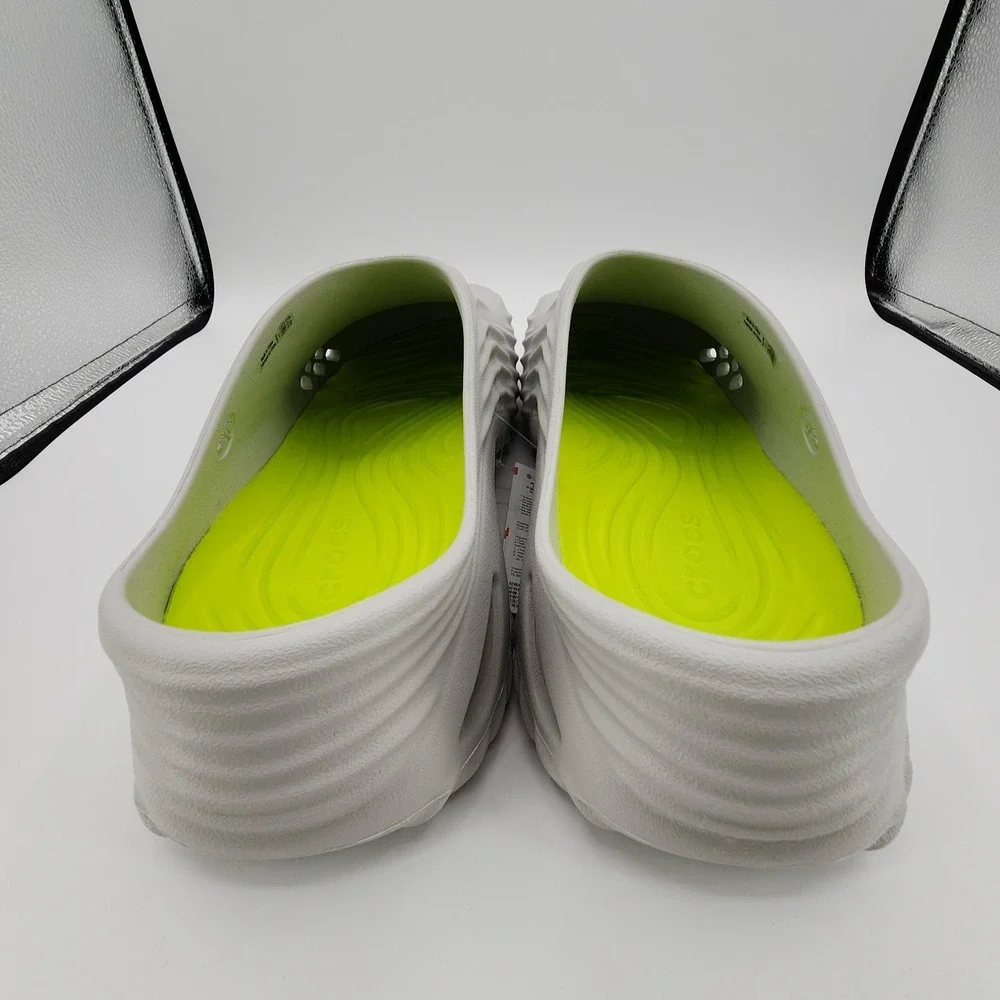 Crocs‎ Echo Wave Clog Mens 13 Atmosphere Lime Punch Shoes 210521-1FT NEW